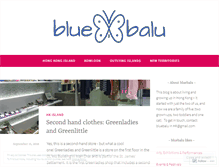 Tablet Screenshot of bluebalu.com